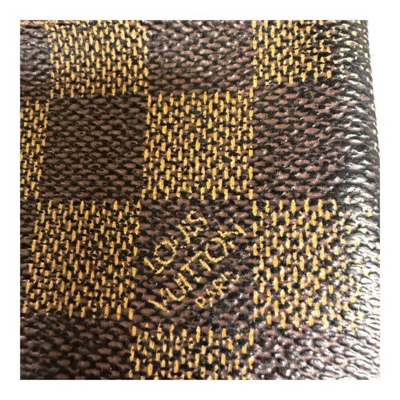 Louis Vuitton Damier Ebene Canvas Key Pouch With Box & Clip Gift Authentic - Picture 3 of 8